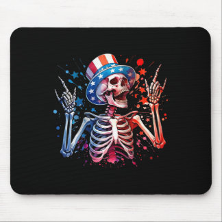Feest In De VS Rock Hand 4 Juli Grappig Amerikaans Muismat