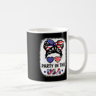 Feest In De VS T-shirt Meisje 4 Juli Amerikaanse V Koffiemok
