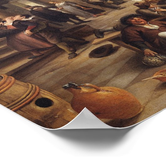 Feest in een Inn Poster (Hoek)