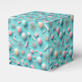 Feest in het blauw bedankdoosjes (Voorkant Zijde)