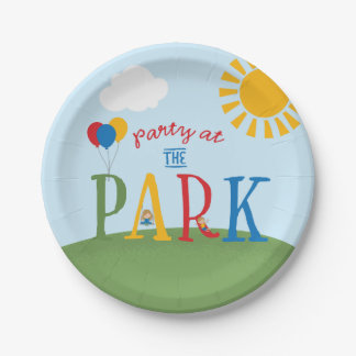 Feest in het Park Birthday Cake Bord