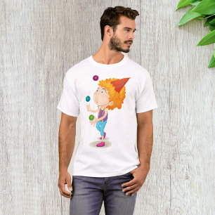 Feest Kind jongleren kleurrijke ballen T-shirt