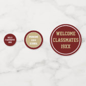 feest! Klasse Reunion tabelconfetti Confetti (Voorkanten)