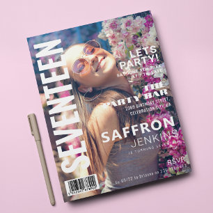 Feest Magazijn Omslag   Verjaardagsfeest Kaart