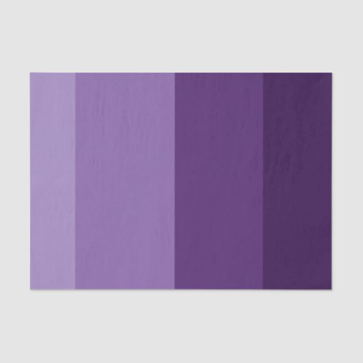 Feest met donkere en lichte paarse strepen tissuepapier (Voorkant)