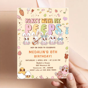 Feest met mijn vrienden verjaardagsfeest kaart