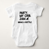 FEEST MIJN WIEG ROMPER (Achterkant)