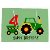 feest op de vierde volger groot cadeauzakje (Achterkant)