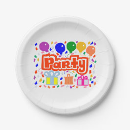 Feest Papieren Bordje