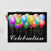 Feest - SRF Kaart (Voorkant / Achterkant)