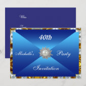 Feest Uitnodiging (Voorkant / Achterkant)