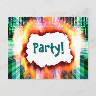 Feest. Uitnodiging