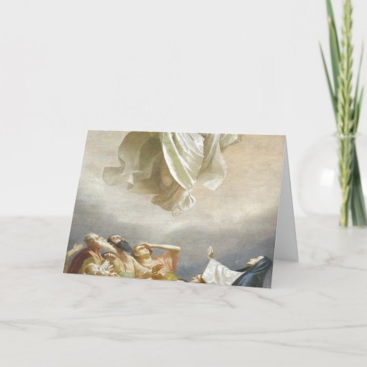 Feest van de Ascension door Christi Himmelfahrt Kaart (Voorkant)