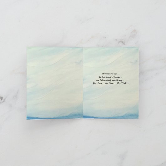 Feest van het leven CARD Kaart (Binnen)