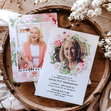 Feest van het leven Waterverf Photo Memorial