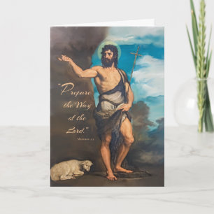 Feest van Johannes de Doper: Bereid de Weg Kaart