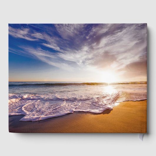 Feest van Life Beach Ocean | 2 Foto Gastenboek (Achterkant)