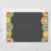 Feest verjaardagsuitnodiging Feest plezier wordt U Kaart (Achterkant)