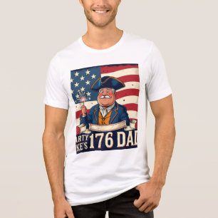 Feest zoals 1776 Dad Celebration T-shirt