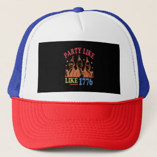 Feest zoals 1776 Retro  Trucker Pet