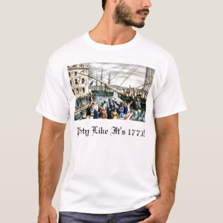 Feest zoals het is 1773! t-shirt
