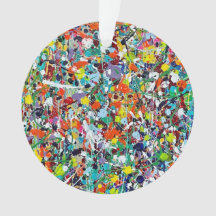 Feest zoals het Ornament van 1999 is