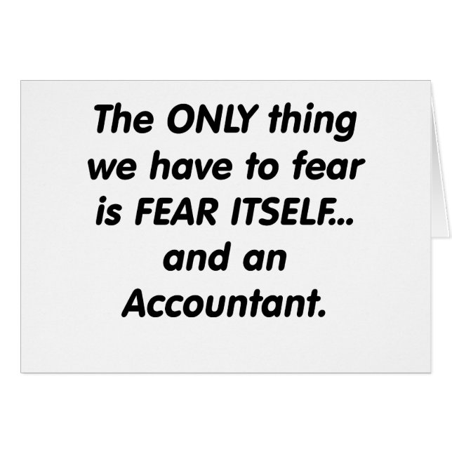 Feestaccountant (Voorkant Horizontaal)