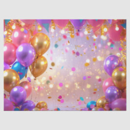 Feestballon Bliss Tissuepapier