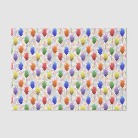Feestballonnen Tissuepapier (Voorkant)