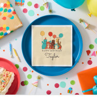 Feestbeesten Tijger, Pinguïn, Nijlpaard Kinderverj