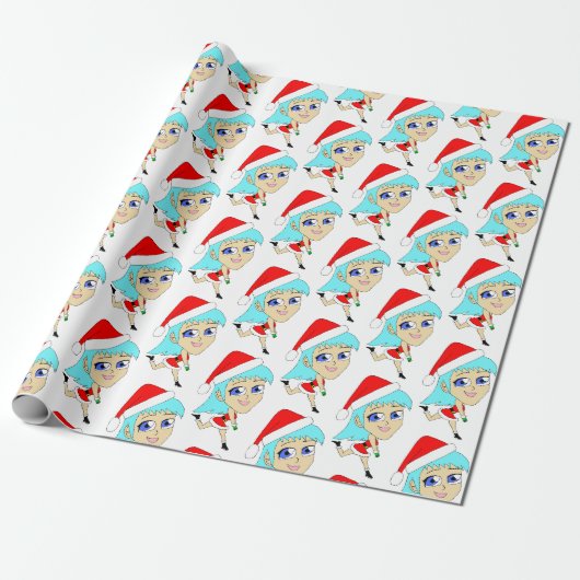feestbiefstuk cadeaupapier (Uitgerold)