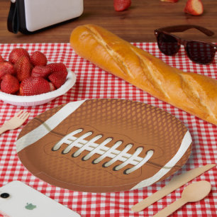 Feestborden voor Voetbal Wedstrijddag Papieren Bordje