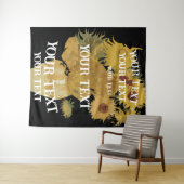 Feestcabine Achtergrond Voer jouw tekst in Wandkleed (In Situ (horizontaal))