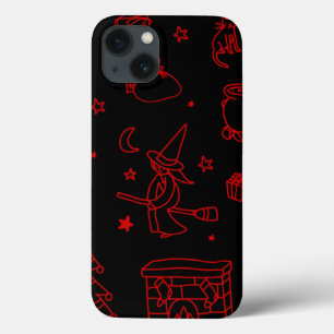 feestdag befana black iPhone 13 hoesje