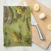  feestdag bij Pasen Theedoek (Quarter Fold)