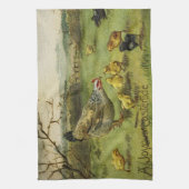  feestdag bij Pasen Theedoek (Verticaal)