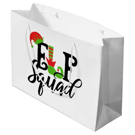 feestdag feestdag voor feestdagen groot cadeauzakje (Achterkant Gekanteld)