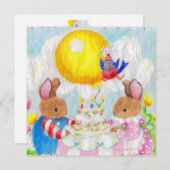 feestdag kaart (Voorkant / Achterkant)