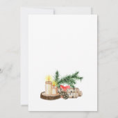 feestdag kerst feestdag feestdag BRUNCH Kaart (Achterkant)