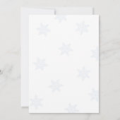 Feestdag Kerst uitnodiging (Achterkant)