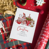 Feestdag Kerstbak Kaart