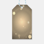 feestdag kerstmis, Confetti Cadeaulabel (Achterkant)