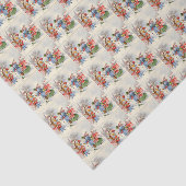 feestdag met feestdag in het vizier tissuepapier (Detail)