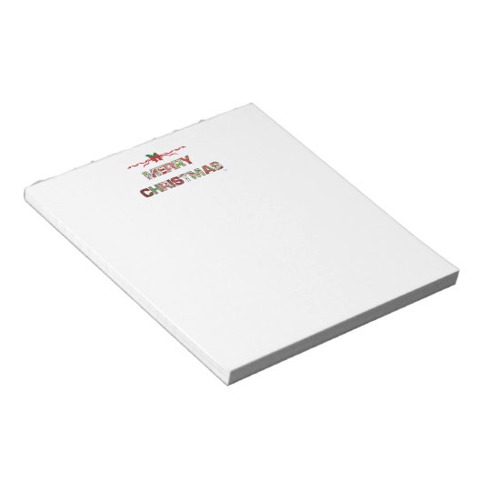 feestdag met feestdagen met feestdagen notitieblok (Schuin)