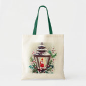 feestdag met kerst-feestdag tote bag (Voorkant)
