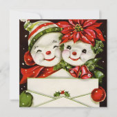 feestdag met kerst - kerst  kaart (Voorkant)