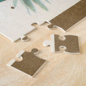 feestdag met kerstaven legpuzzel (Zijkant)