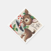 feestdag met kerstavond servet (Hoek)