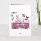  feestdag mooie dromen kaart (Achterkant)