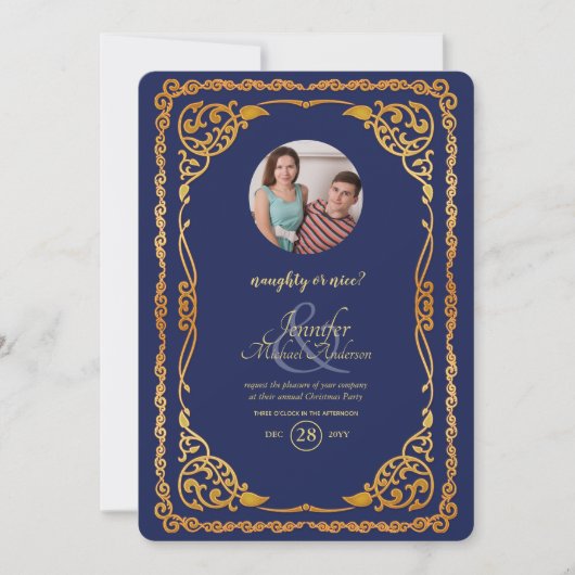 feestdag of prettige feestdag in Nice Kaart (Voorkant)